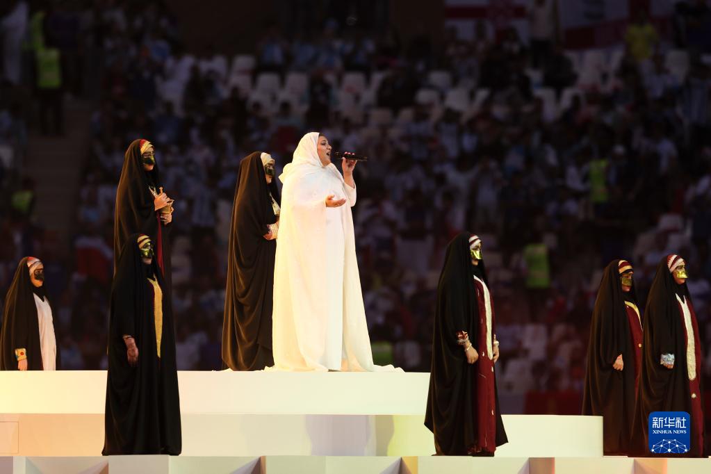 2022年卡塔尔世界杯闭幕式在卢赛尔球场举行